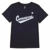 Converse Center Front Nova Classic Tee Black