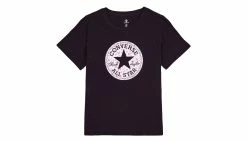 Converse Floral Logo Tee Black