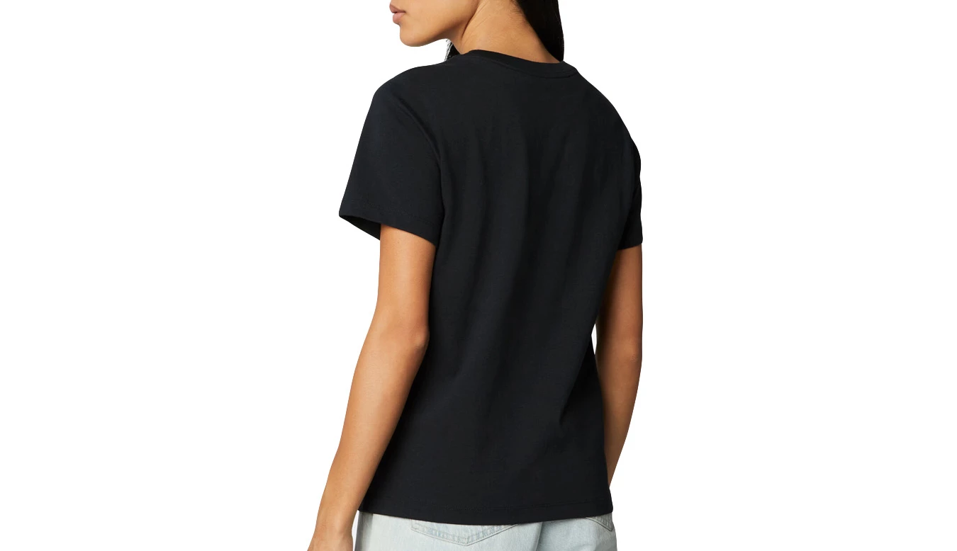 Converse Floral Print Patch T-shirt Black 4 Converse Floral Print Patch T-shirt Black - Image 2