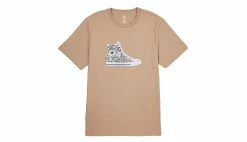 Converse Flower Chuck Tee Light Brown