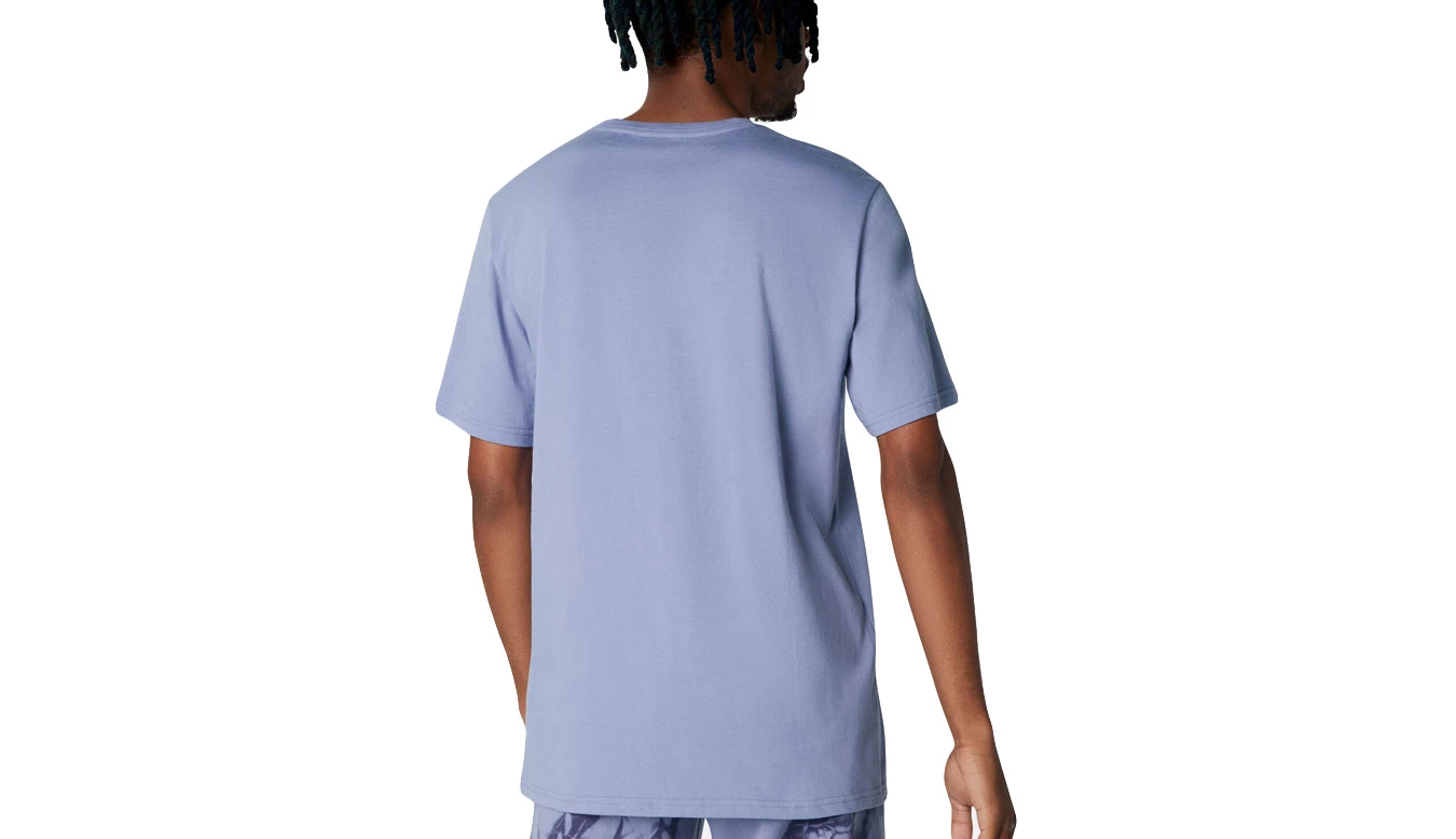 Converse Go-To Embroidered Star Chevron Standard Fit T-Shirt Purple 4 Converse Go-To Embroidered Star Chevron Standard Fit T-Shirt Purple - Image 2