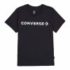 Converse Icon Play Floral Infill Tee Black -shooos shop 10023946 a012