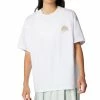 Converse Desert Rave Oversized Art T-Shirt White -shooos shop 10024662 a011