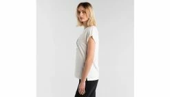 Dedicated T-shirt Visby Happiness Off-White White -shooos shop 17659 1