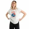 Dedicated T-shirt Visby Happiness Off-White White -shooos shop 17659