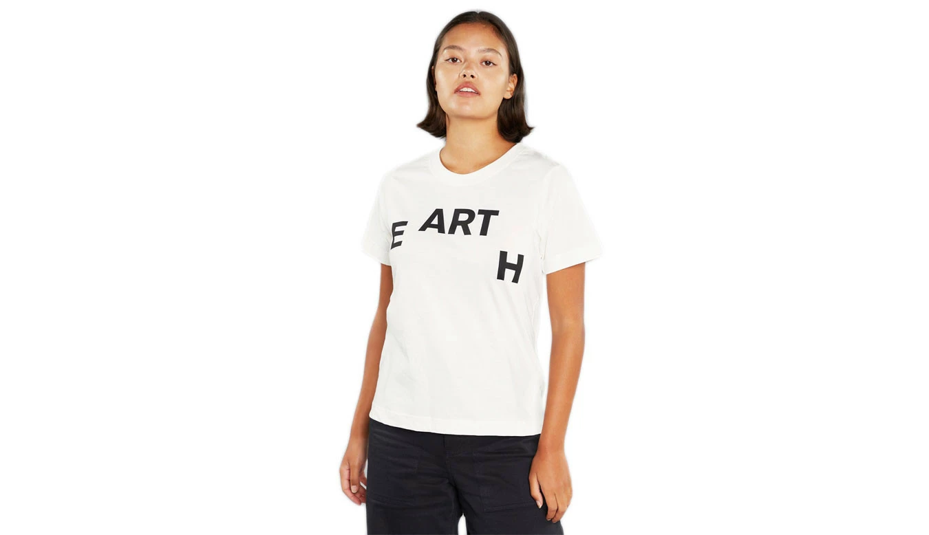 Dedicated T-shirt Mysen Earth Off-White White 3 Dedicated T-shirt Mysen Earth Off-White White