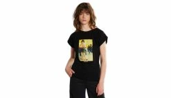 Dedicated T-shirt Visby Audrey Black Black