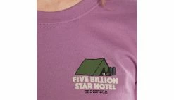 Dedicated T-shirt Mysen Five Billion Dusty Pink Purple -shooos shop 20342 1