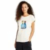Dedicated T-shirt Visby Dance First Oat White White -shooos shop 20466 3 2