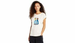Dedicated T-shirt Visby Dance First Oat White White