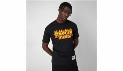 Champion X Stranger Things Men´s T-Shirt Black -shooos shop 217791 kk007 0