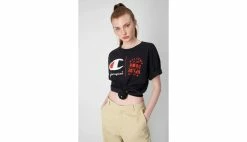 Champion X Stranger Things Men´s T-Shirt Black -shooos shop 217791 ww002 1