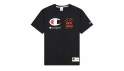 Champion X Stranger Things Men´s T-Shirt Black