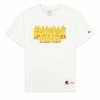 Champion X Stranger Things Men´s T-Shirt White -shooos shop 217791 ww007