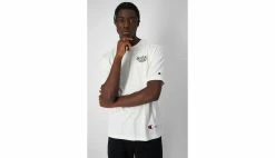 Champion X Stranger Things Men´s T-Shirt White -shooos shop 217791 ww010 3