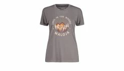Maloja Birnmoos Stone T-shirt W Grey