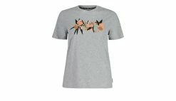 Maloja Grasnelke Grey Melange T-shirt W Grey