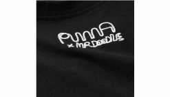 Puma X Mr Doodle Women´s Loose Tee Black -shooos shop 530659 01 2