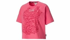 Puma X Mr Doodle Women´s Loose Tee Pink