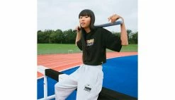 Puma X Peanuts Womens Tee Black -shooos shop 53115801 0