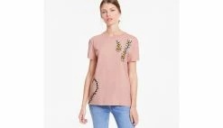 Puma X Charlotte Olympia Women's Tee Pink -shooos shop 596763 905