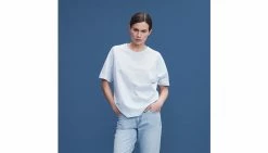 Makia Island T-Shirt W Blue -shooos shop 606isladn 1