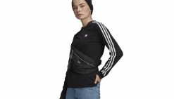 Adidas 3 Stripes Longsleeve W Black -shooos shop adidas 3 stripes longsleeve gn2911 2