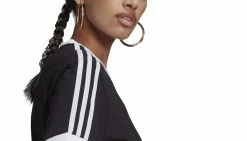 Adidas 3 Stripes Tee W Black 12 Adidas 3 Stripes Tee W Black -shooos shop adidas 3 stripes tee gn2900 2