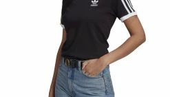 Adidas 3 Stripes Tee W Black 13 Adidas 3 Stripes Tee W Black -shooos shop adidas 3 stripes tee gn2900