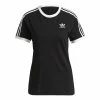 Adidas 3 Stripes Tee W Black -shooos shop adidas 3 stripes tee gn2900 6