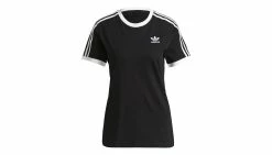 Adidas 3 Stripes Tee W Black