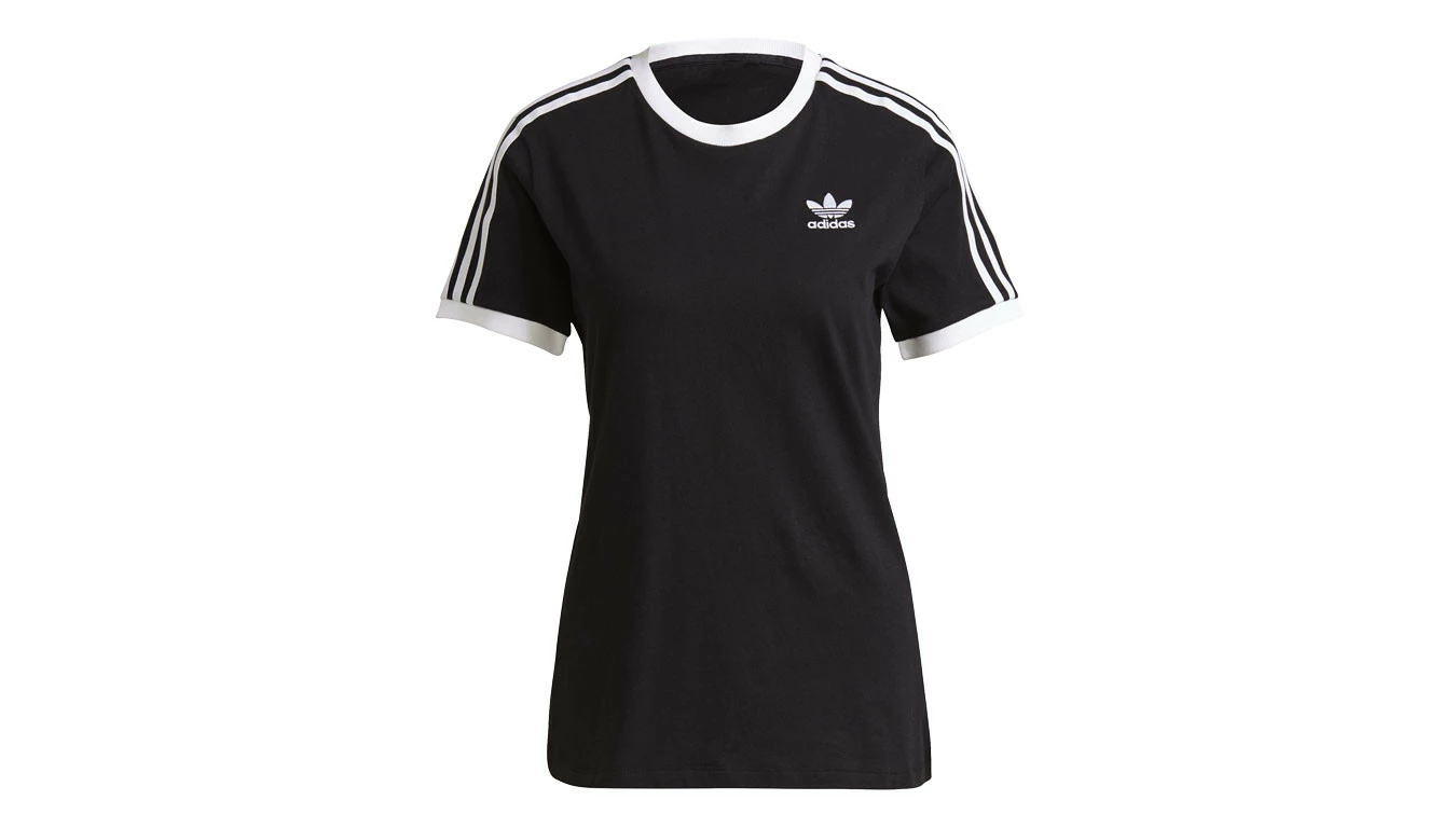 Adidas 3 Stripes Tee W Black 3 Adidas 3 Stripes Tee W Black