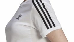 Adidas 3 Stripes Tee W White -shooos shop adidas 3 stripes tee gn2913 2