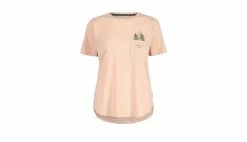 Maloja Glückskastanie Bloom T-shirt W Pink