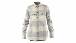 Fjällräven Canada Shirt LS W Fog-Chalk White Grey