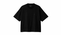 Carhartt WIP W S/S Chester T-Shirt Black Red