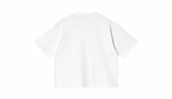 Carhartt WIP W S/S Chester T-Shirt White White -shooos shop carhartt wip w s s chester t shirt white i030656 02 xx2