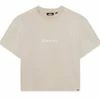 Dickies S/S Loretto W Tee Cement Light Brown -shooos shop dk0a4xbac39