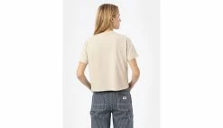 Dickies S/S Loretto W Tee Cement Light Brown -shooos shop dk0a4xbac39 4