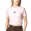 Dickies Maple Valley Tee Pink Pink -shooos shop dk0a4xpo dklpi