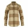 Fjällräven Canada Shirt LS W Brown-Light Beige Light Brown -shooos shop f90835 232 1911