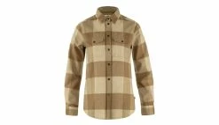 Fjällräven Canada Shirt LS W Brown-Light Beige Light Brown