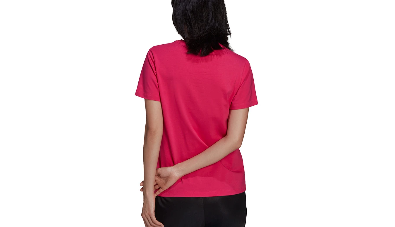 Adidas Adicolor Classics Trefoil T-Shirt Pink 5 Adidas Adicolor Classics Trefoil T-Shirt Pink - Image 3