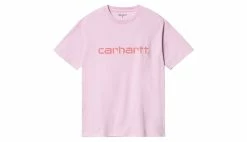 Carhartt WIP W Script T-Shirt Pale Quartz Pink