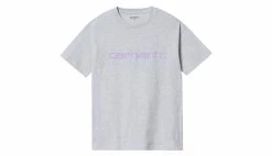 Carhartt WIP W Script T-Shirt Ash Heather Grey