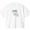 Carhartt WIP W Short Sleeve Finer T-shirt White -shooos shop i030156 02 xx2