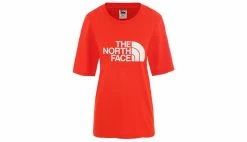 The North Face W Bf Easy Tee Fiery Red Red