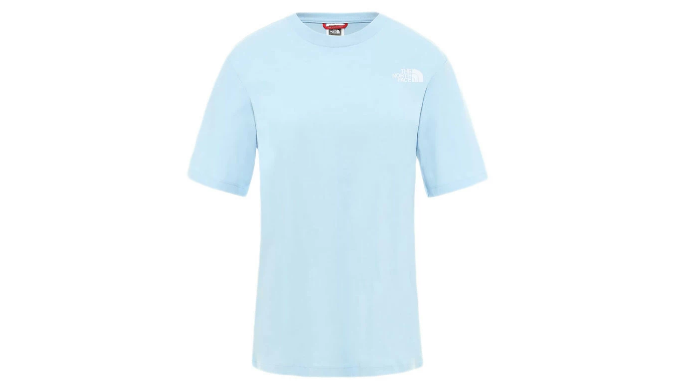 The North Face W Boyfriend Fine T-shirt Blue 3 The North Face W Boyfriend Fine T-shirt Blue