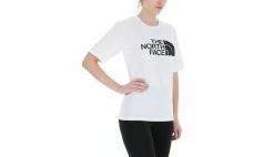 The North Face W Boyfriend Easy T-shirt White -shooos shop nf0a4m5pla913 1