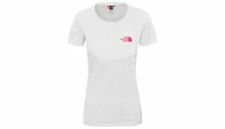 The North Face W Bf Red Box Tee White